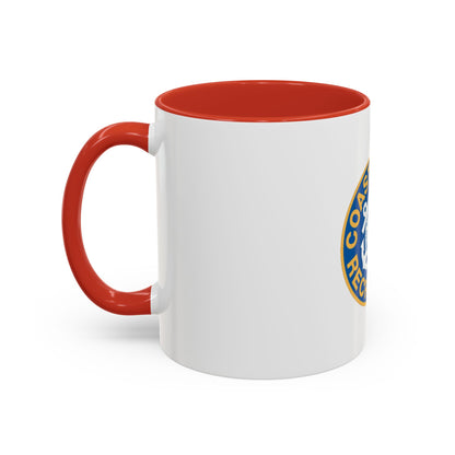 Coast Guard Recruiting (U.S. Coast Guard) Accent Coffee Mug