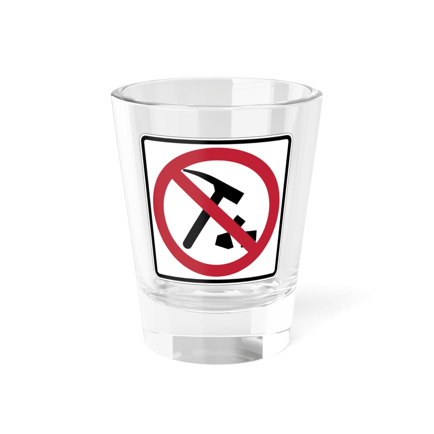 MUTCD-CA PS-083 (California) (Road Sign) Shot Glass 1.5oz