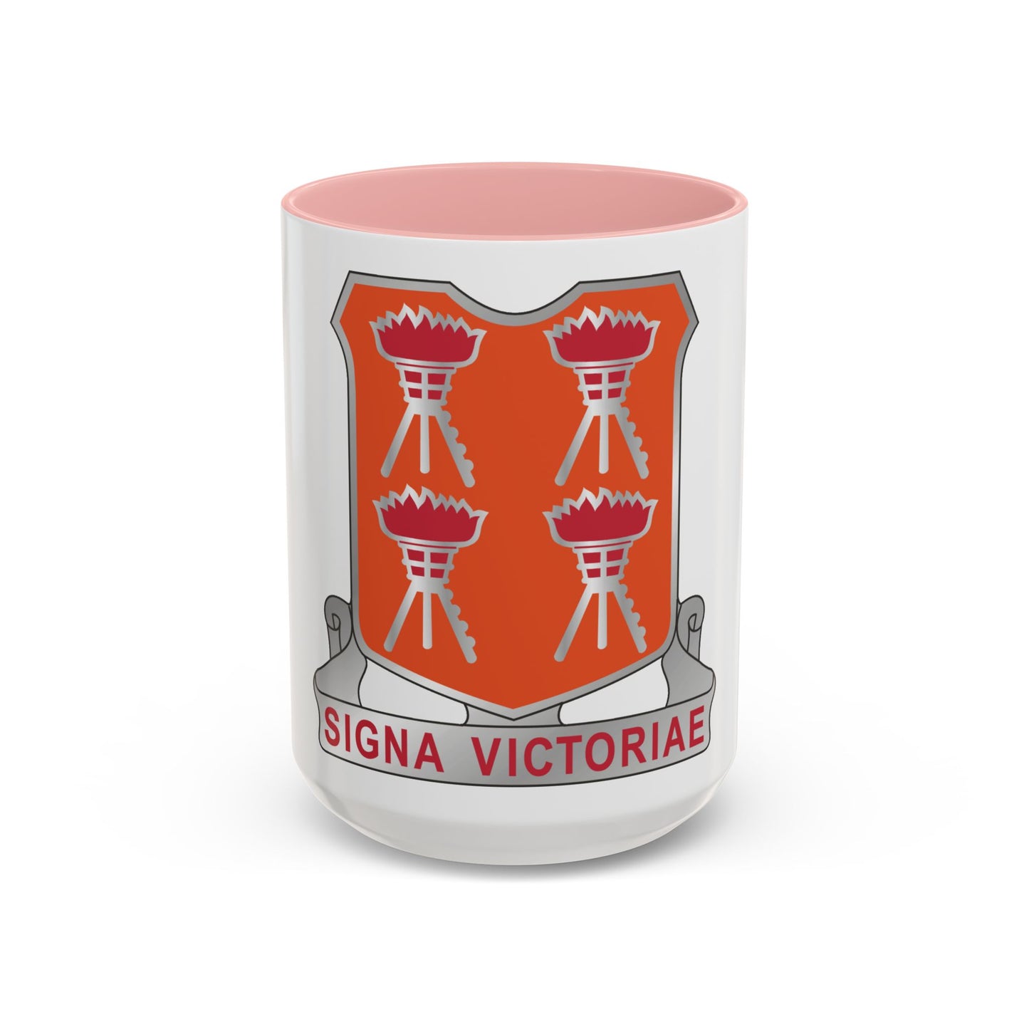 447 Signal Battalion (U.S. Army) Accent Coffee Mug