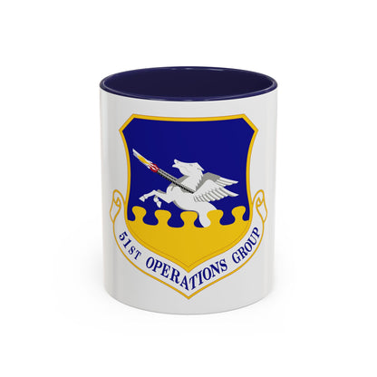 51st Operations Group (U.S. Air Force) Accent Coffee Mug