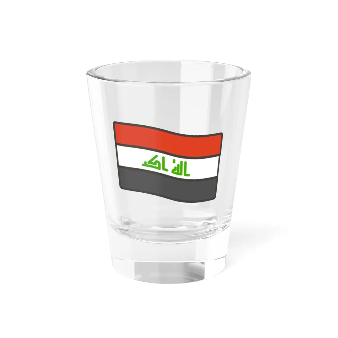 771-Iraq (Iraq) Shot Glass 1.5oz 1.5oz - Go Mug Yourself