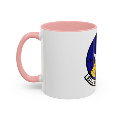 337 Air Control Squadron AETC (U.S. Air Force) Accent Coffee Mug
