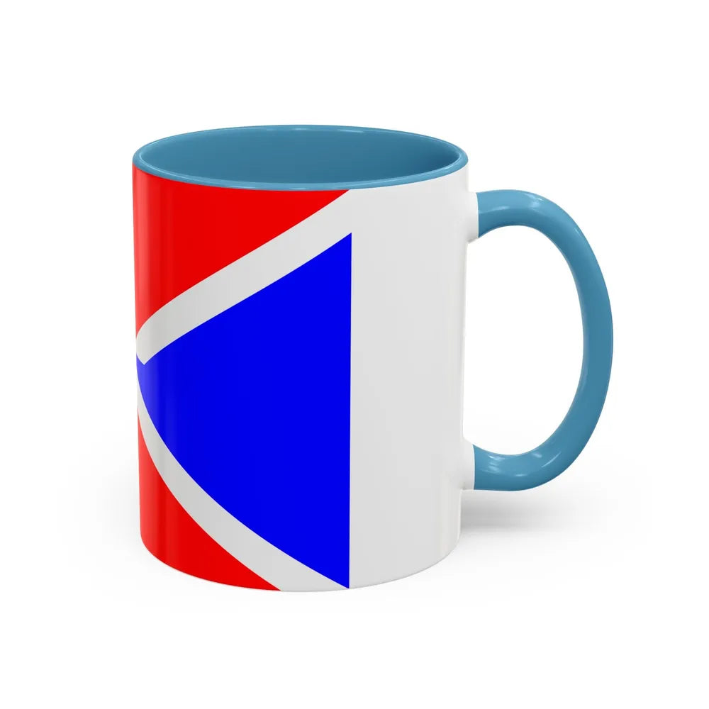 Flag of Dingli Malta - Accent Coffee Mug-Go Mug Yourself