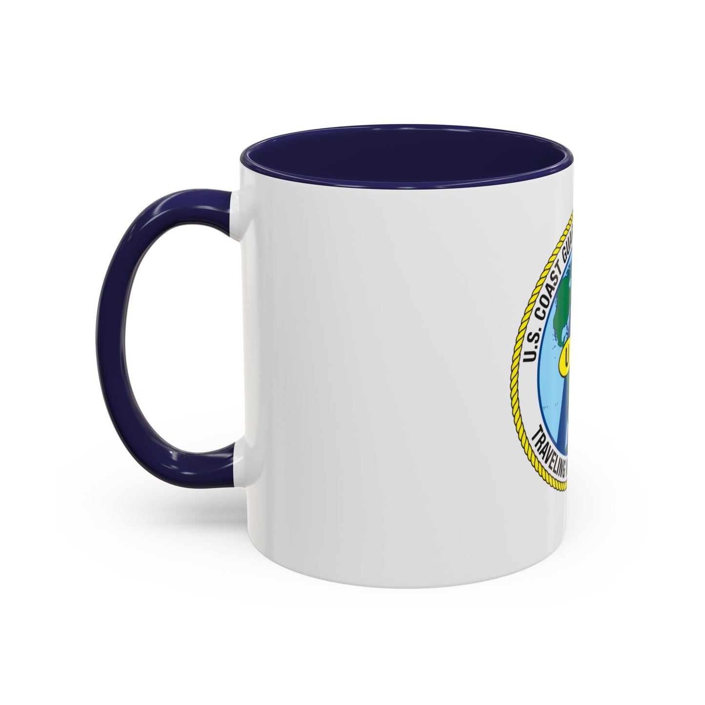 USCG Washington DC Traveling Inspection Staff (U.S. Coast Guard) Accent Coffee Mug