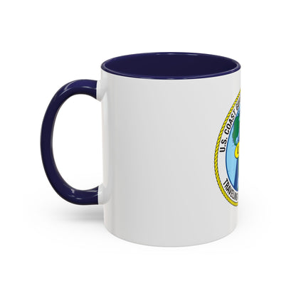 USCG Washington DC Traveling Inspection Staff (U.S. Coast Guard) Accent Coffee Mug