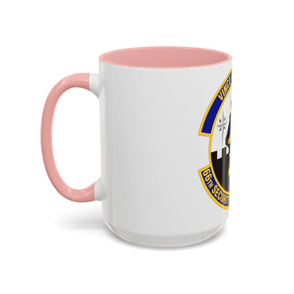 66th Security Forces Squadron (U.S. Air Force) Accent Coffee Mug