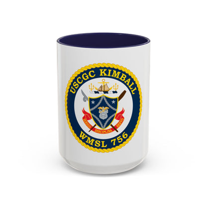 USCGC Kimball WMSL 756 (U.S. Coast Guard) Accent Coffee Mug
