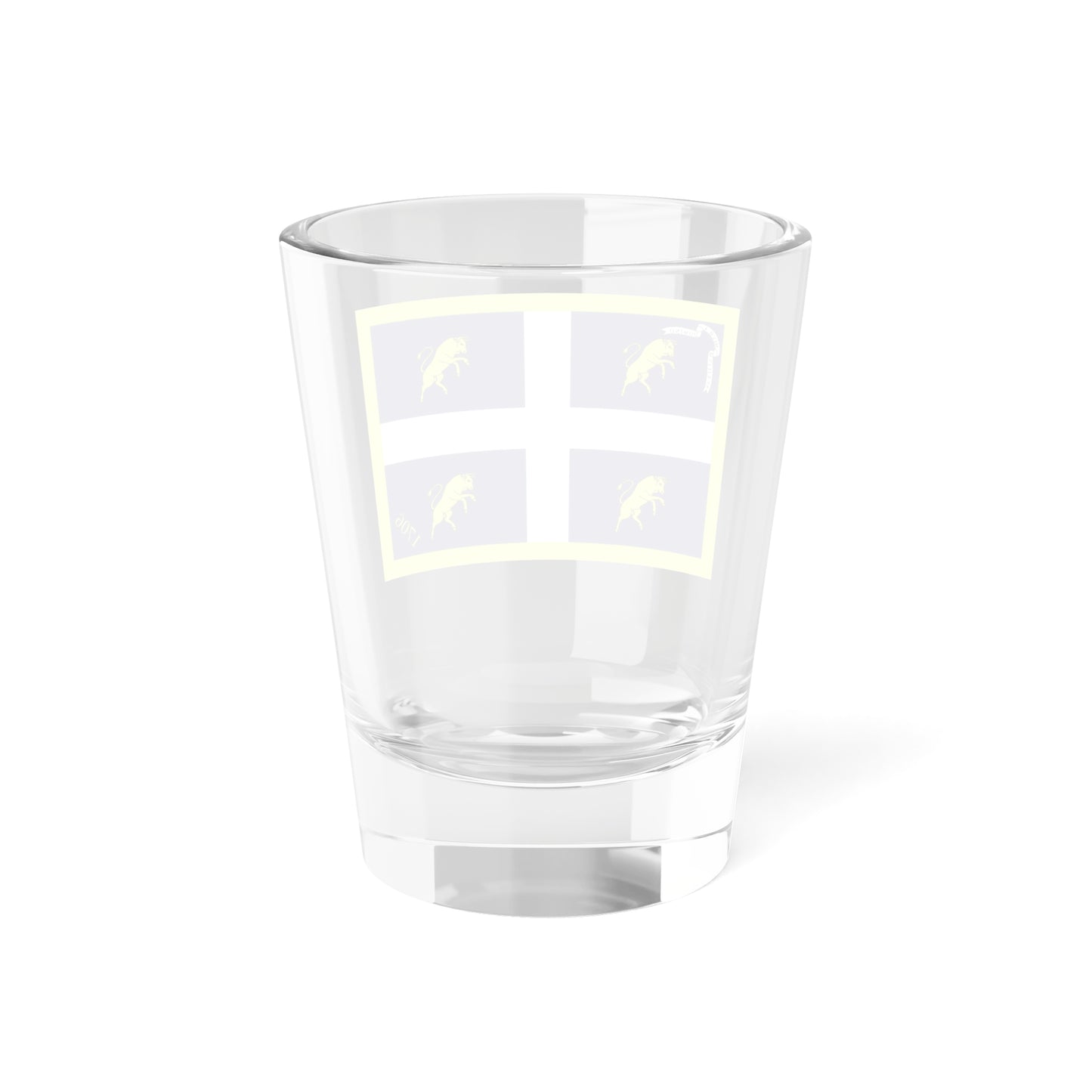 Flag of Turin Italy - Shot Glass 1.5oz