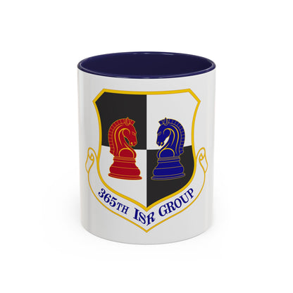 365 Intelligence Surveillance and Reconnaissance Group ACC (U.S. Air Force) Accent Coffee Mug