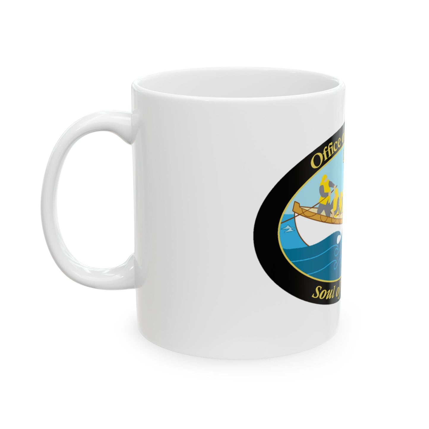 USCG Office of Boat Forces (U.S. Coast Guard) White Coffee Mug