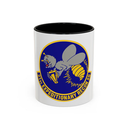 21st Expeditionary Reconnaissance Squadron (U.S. Air Force) Accent Coffee Mug