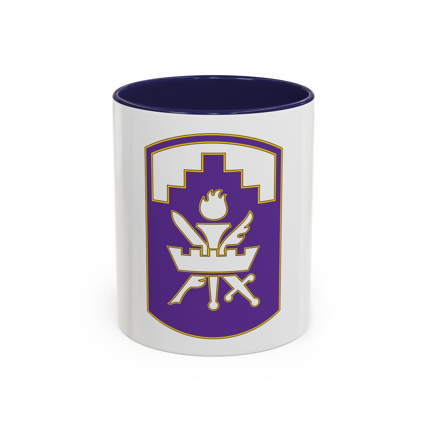 353 Civil Affairs Command 3 (U.S. Army) Accent Coffee Mug