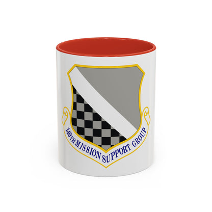 140th Mission Support Group (U.S. Air Force) Accent Coffee Mug