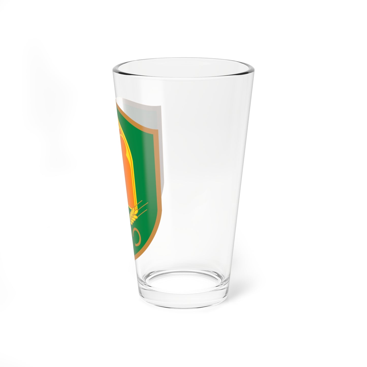 Coat of arms of Turnišče (Slovenia) (Coat of Arms) Pint Glass 16oz