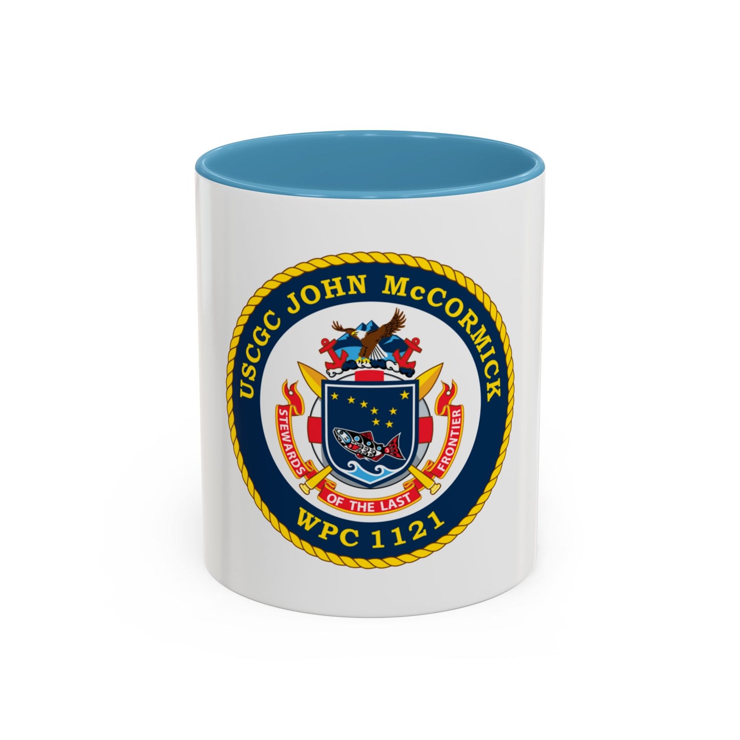 USS John McCormick WPC 1121 (U.S. Coast Guard) Accent Coffee Mug