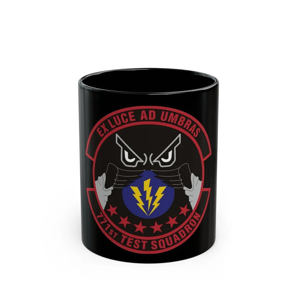 771st Test Squadron (U.S. Air Force) Black Coffee Mug-11oz-Go Mug Yourself