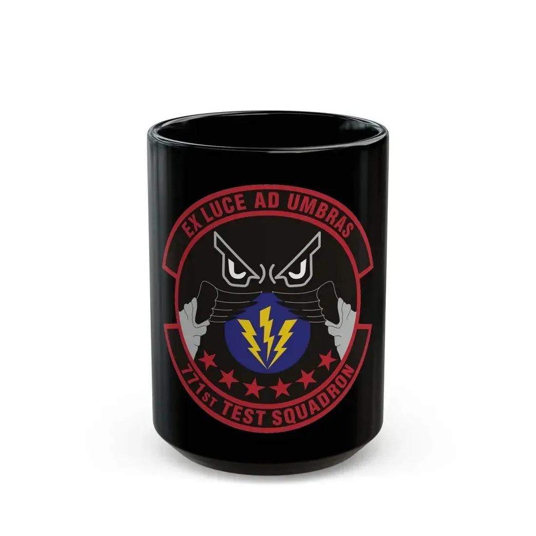 771st Test Squadron (U.S. Air Force) Black Coffee Mug 15oz - Go Mug Yourself