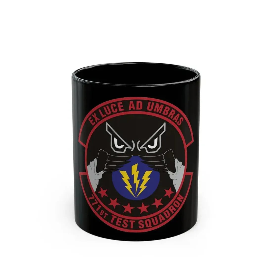 771st Test Squadron (U.S. Air Force) Black Coffee Mug - Go Mug Yourself