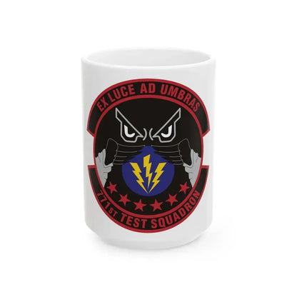 771st Test Squadron (U.S. Air Force) White Coffee Mug 15oz - Go Mug Yourself
