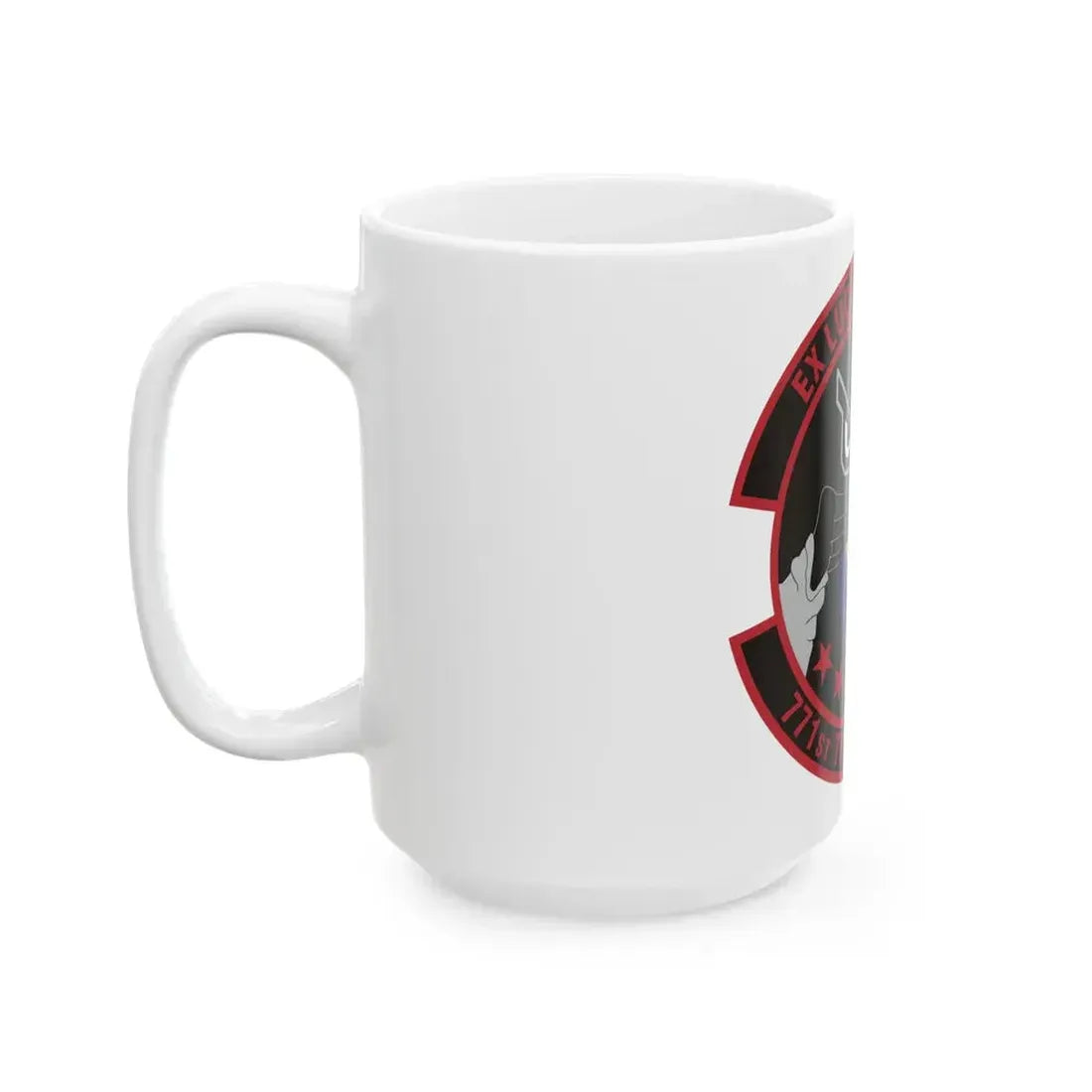 771st Test Squadron (U.S. Air Force) White Coffee Mug - Go Mug Yourself
