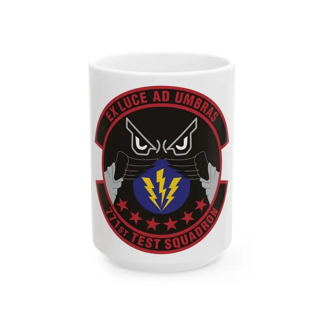 771st Test Squadron (U.S. Air Force) White Coffee Mug - Go Mug Yourself
