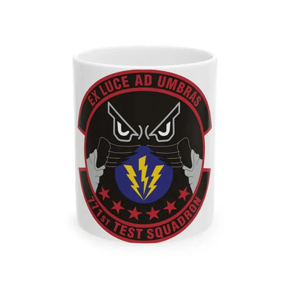 771st Test Squadron (U.S. Air Force) White Coffee Mug - Go Mug Yourself