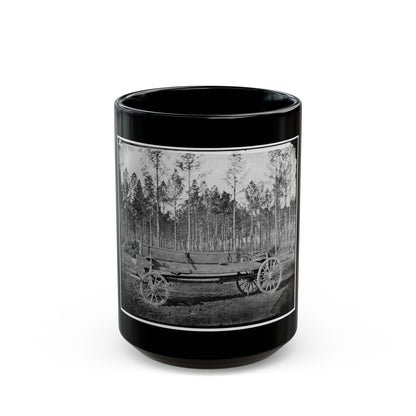 Rappahannock Station, Va. Pontoon Wagon, 50th New York Engineers (U.S. Civil War) Black Coffee Mug