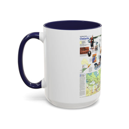 Canada - Ontario 2 (1996) (Map) Accent Coffee Mug