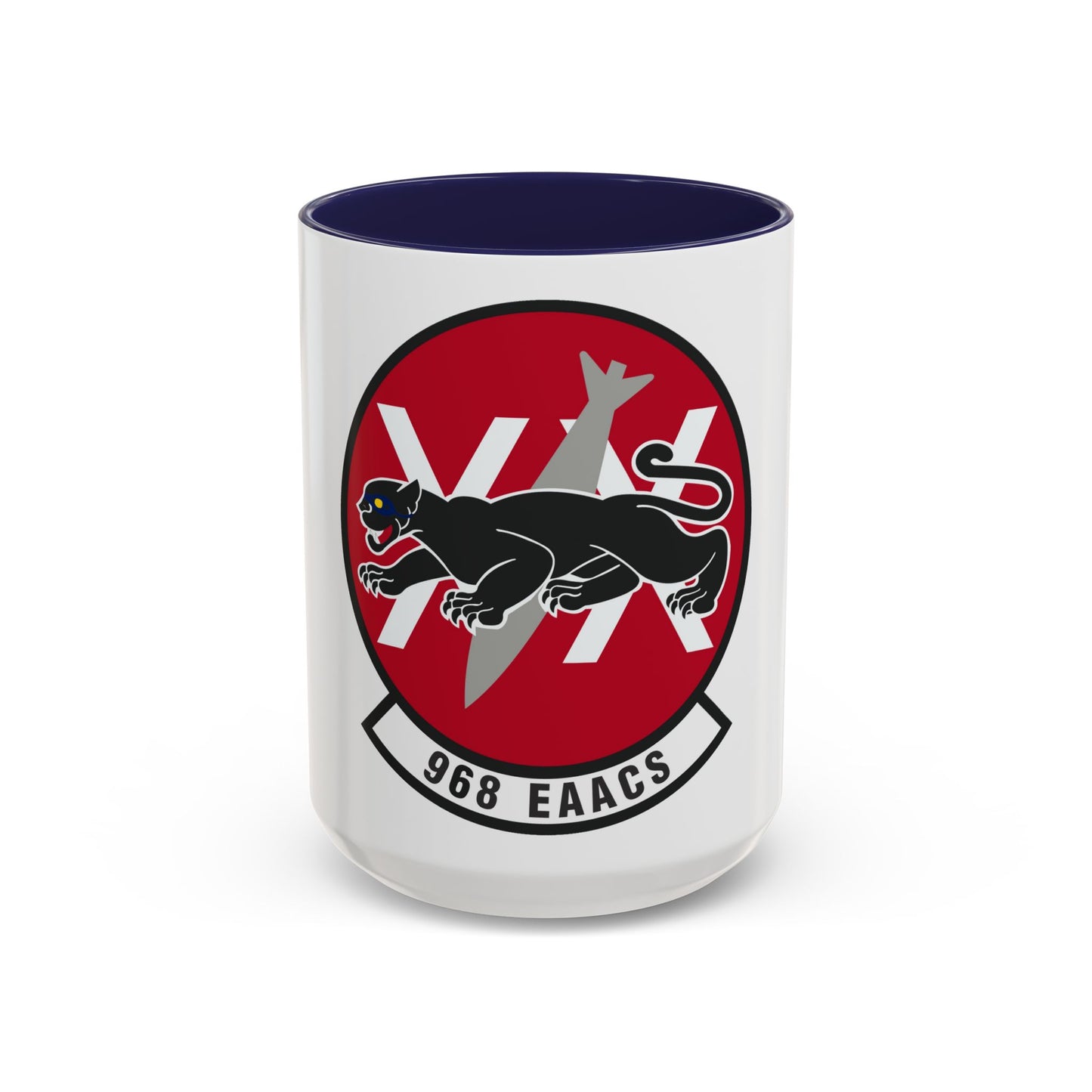 968th Expeditionary Airborne Air Control Squadron (U.S. Air Force) Accent Coffee Mug