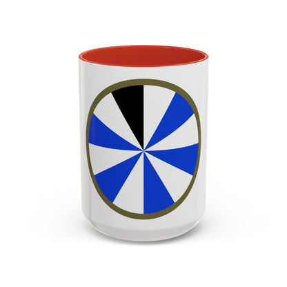 US 11th Infantry Division (U.S. Army) Accent Coffee Mug