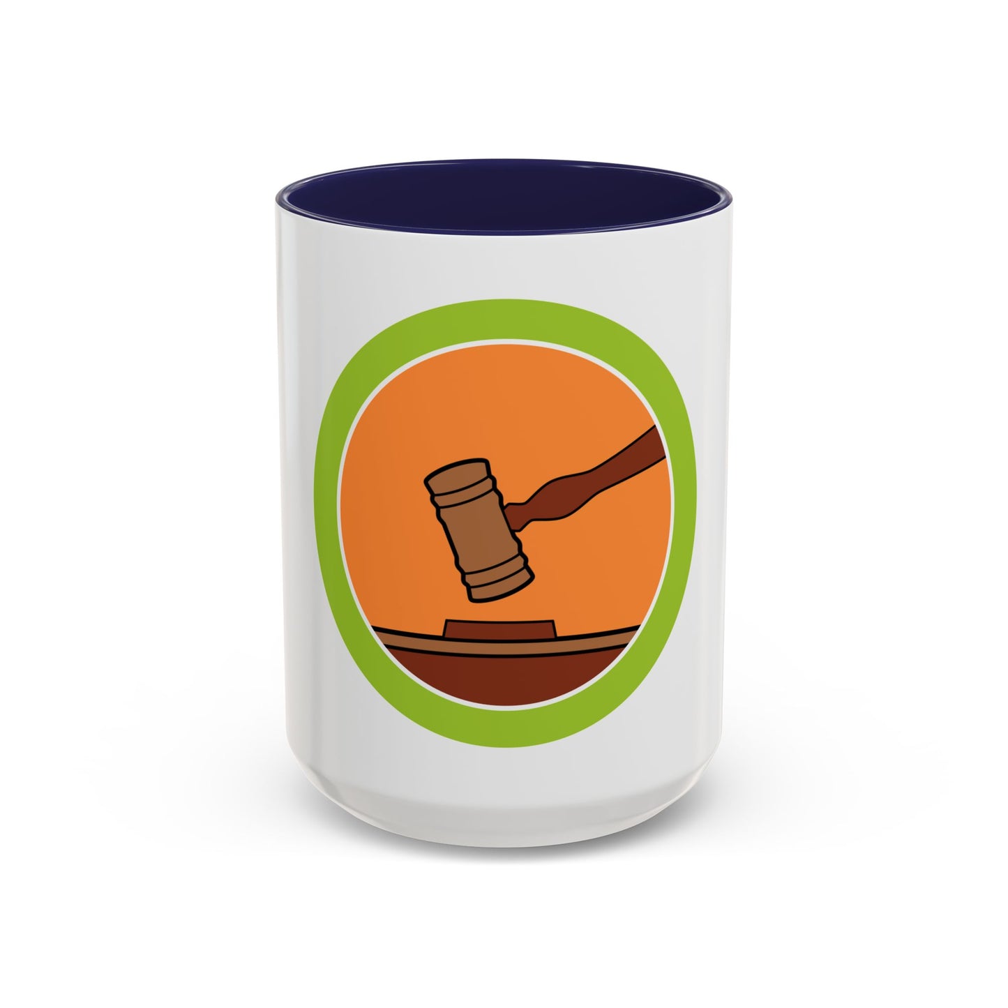 Public Speaking (Boy Scout Merit Badge) Accent Coffee Mug