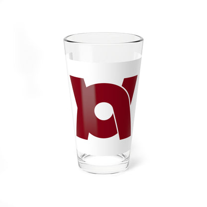 Flag of Kameoka Kyoto (Japan) Pint Glass 16oz