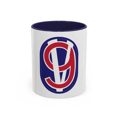95th Infantry Division (U.S. Army) Accent Coffee Mug