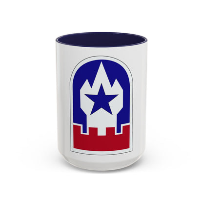 Engineer Command Europe (U.S. Army) Accent Coffee Mug