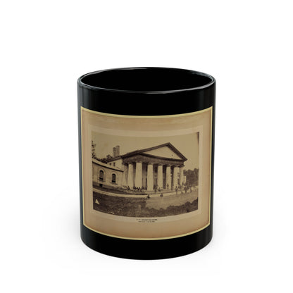 Arlington House, East Front, June 28, 1864 (U.S. Civil War) Black Coffee Mug