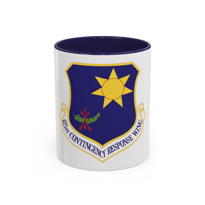 621 Contingency Response Wing AMC (U.S. Air Force) Accent Coffee Mug