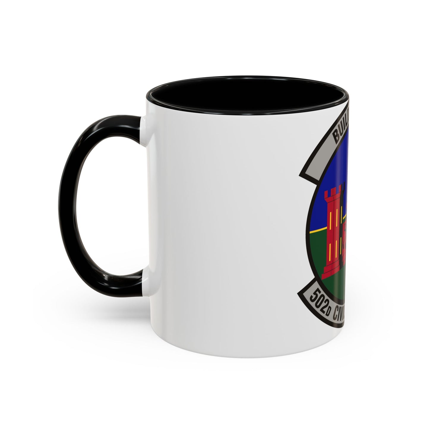 502d Civil Engineer Squadron (U.S. Air Force) Accent Coffee Mug