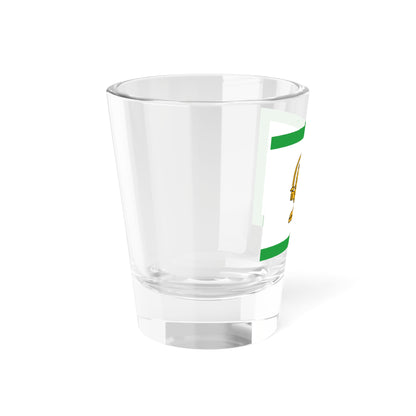 Early 20th Century Qajar Flag (Iran) Shot Glass 1.5oz