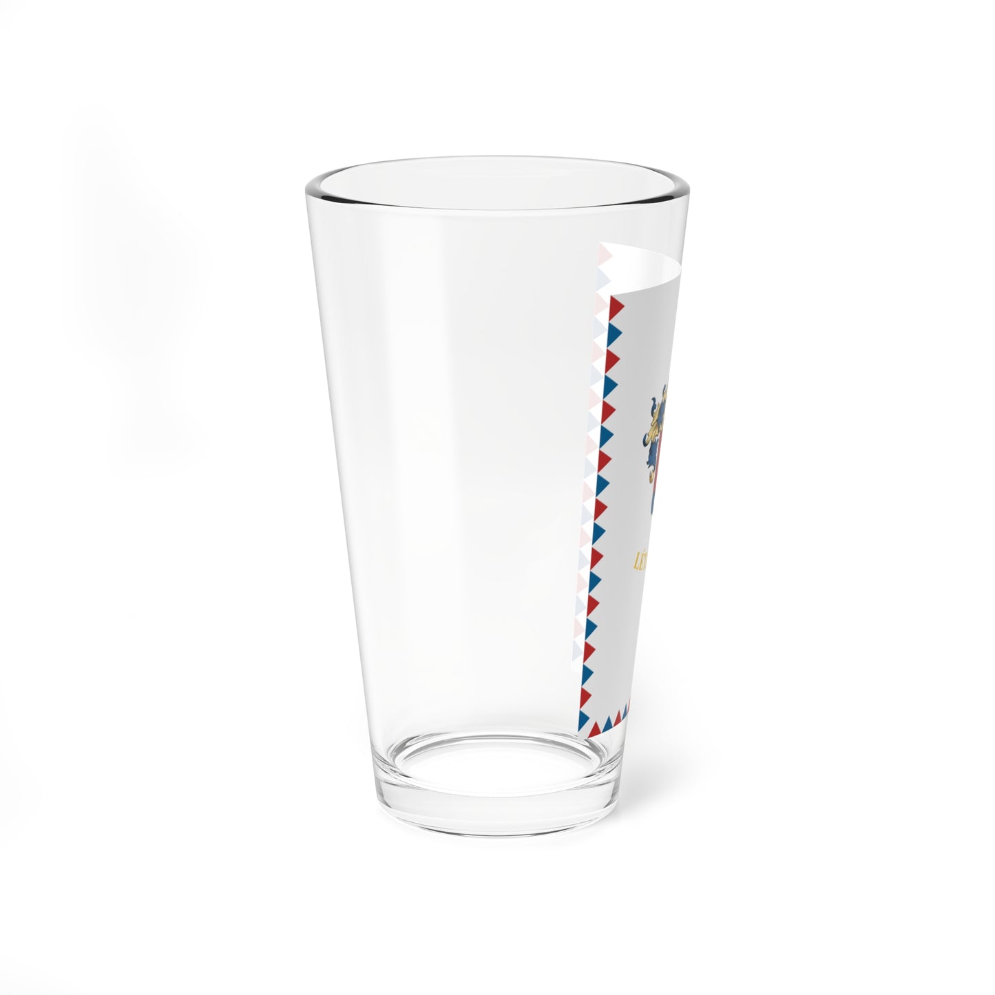 Flag of Letavertes vertical (Hungary) Pint Glass 16oz