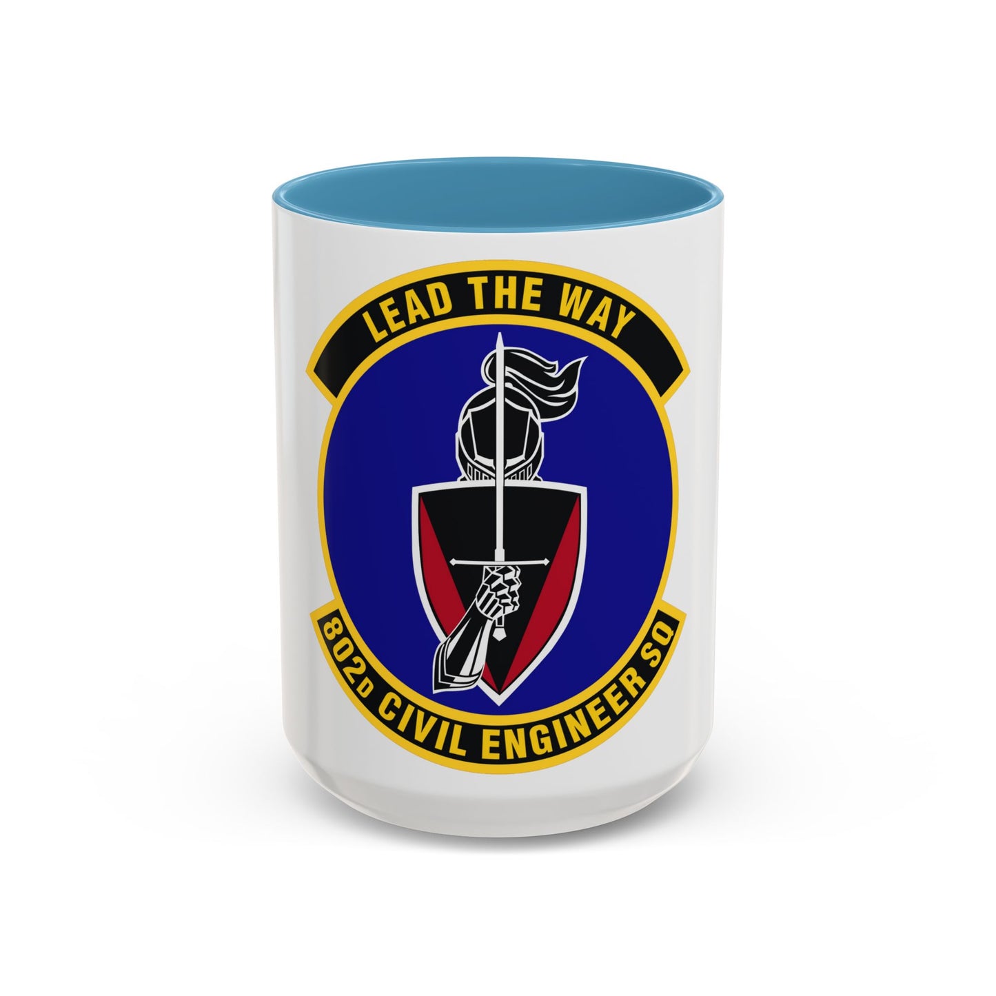 802d Civil Engineer Squadron (U.S. Air Force) Accent Coffee Mug