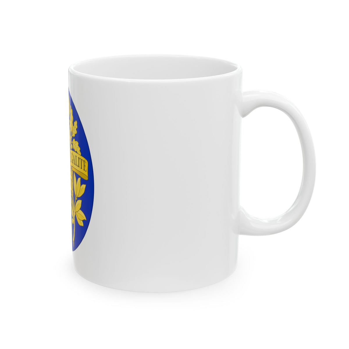 Arms of the French Republic - White Coffee Mug