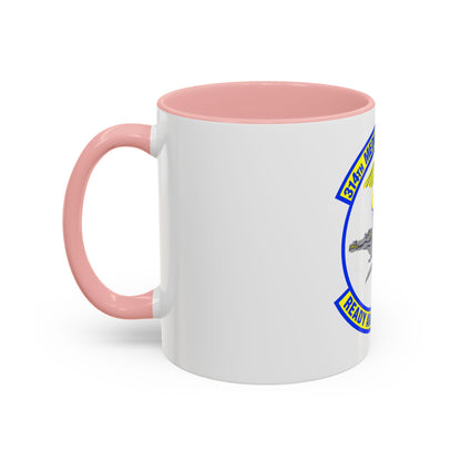 314th Medical Support Squadron (U.S. Air Force) Accent Coffee Mug