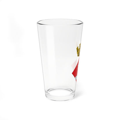 Escudo de Riba-roja dEbre (Spain) (Coat of Arms) Pint Glass 16oz