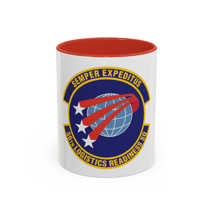56th Logistics Readiness Squadron (U.S. Air Force) Accent Coffee Mug