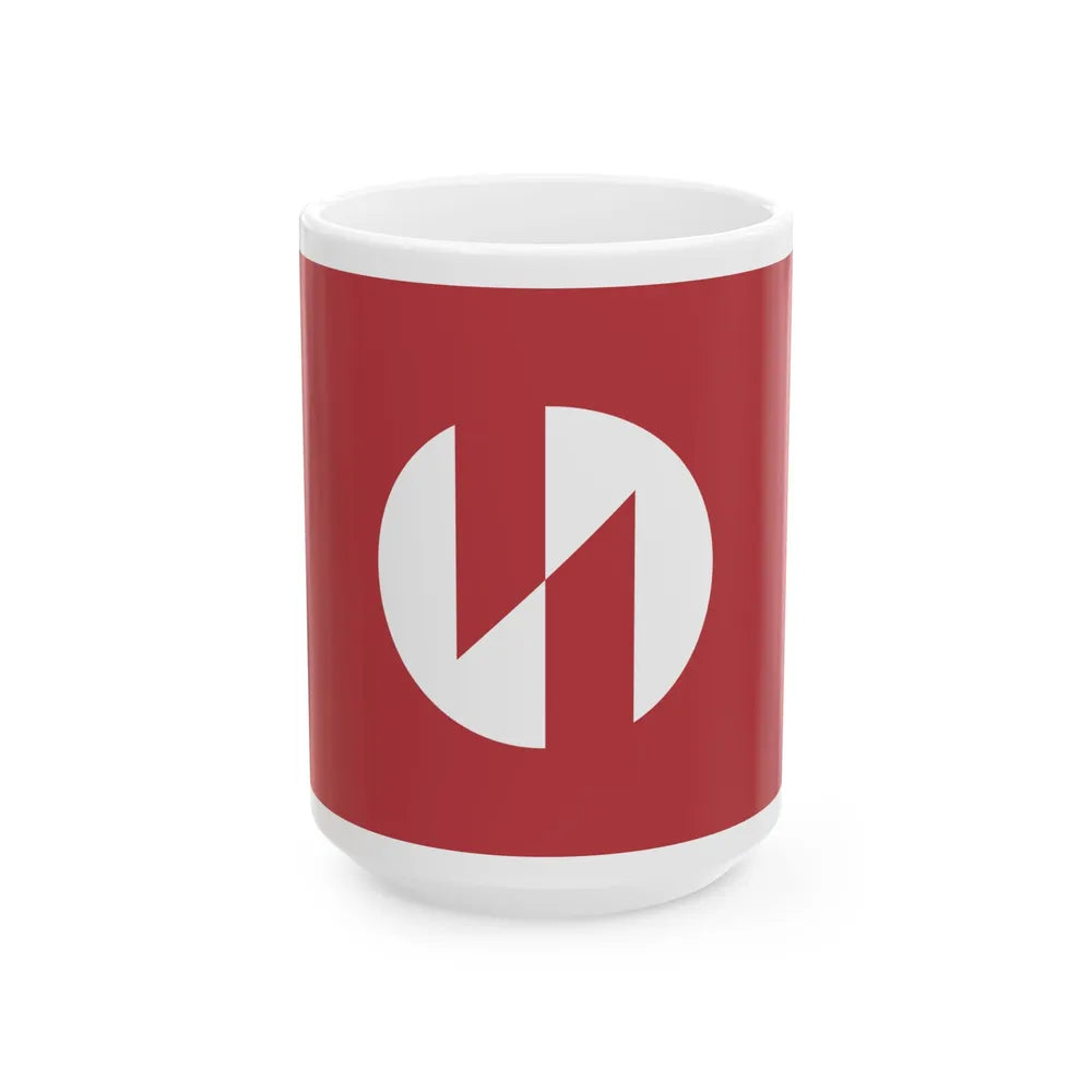 Flag of Inagi Tokyo Japan - White Coffee Mug-15oz-Go Mug Yourself