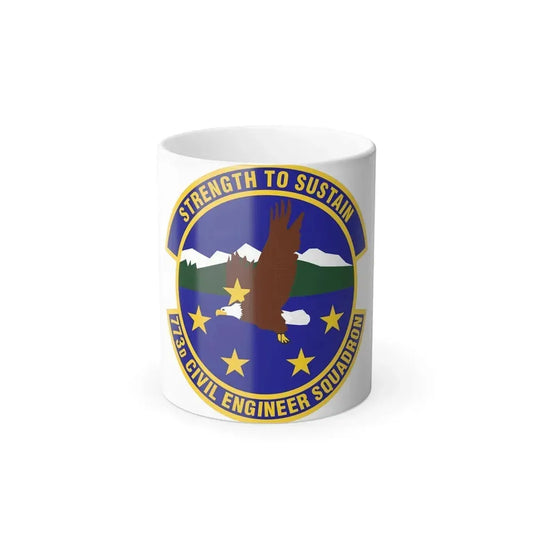 773 Civil Engineer Squadron PACAF (U.S. Air Force) Color Changing Coffee Mug 11oz - Go Mug Yourself