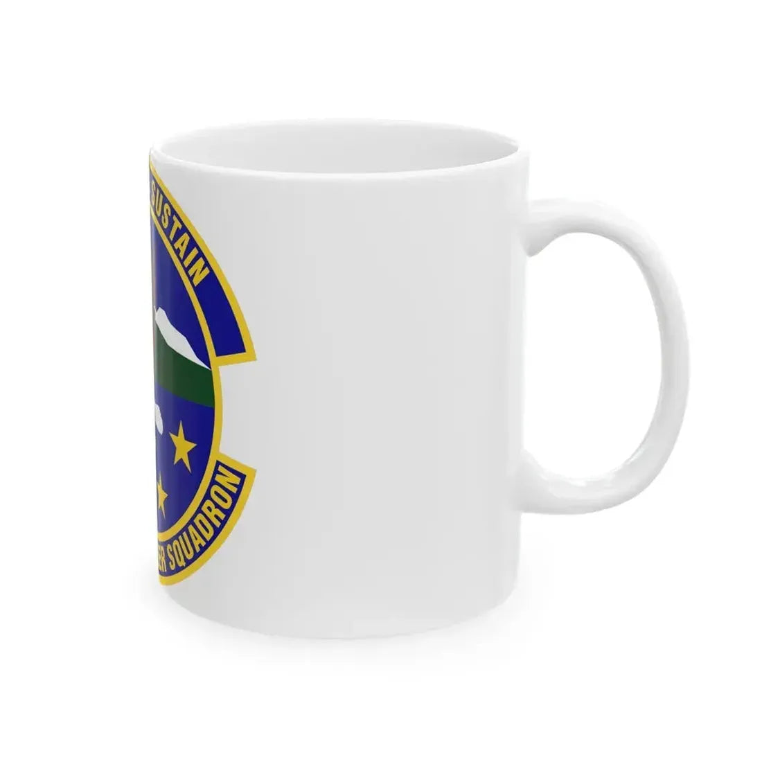 773 Civil Engineer Squadron PACAF (U.S. Air Force) White Coffee Mug - Go Mug Yourself