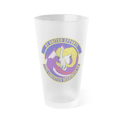 773 Logistics Readiness Squadron PACAF (U.S. Air Force) Frosted Pint Glass 16oz-16oz-Frosted-Go Mug Yourself