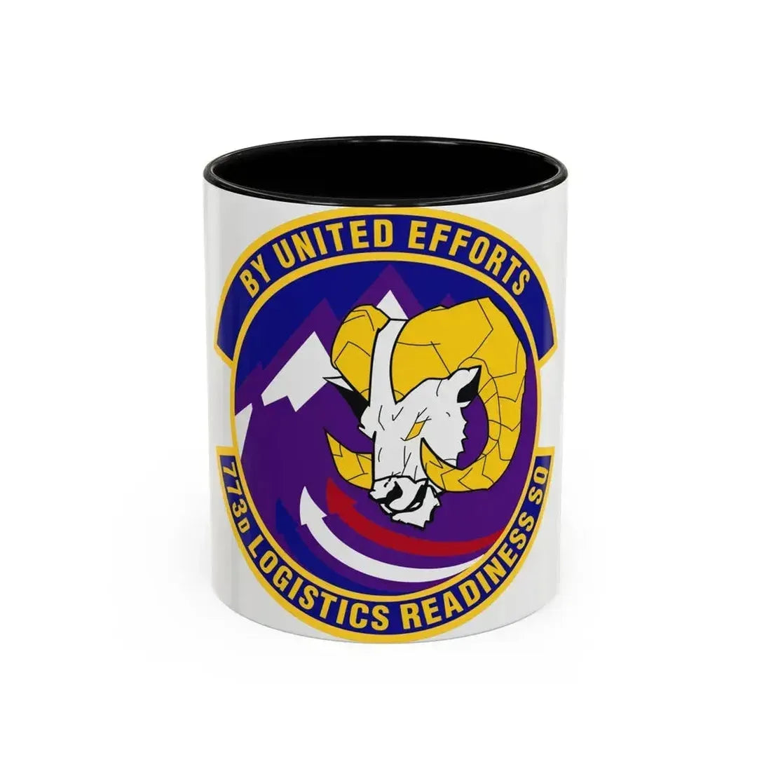 773 Logistics Readiness Squadron PACAF (U.S. Air Force) Accent Coffee Mug 11oz Black - Go Mug Yourself