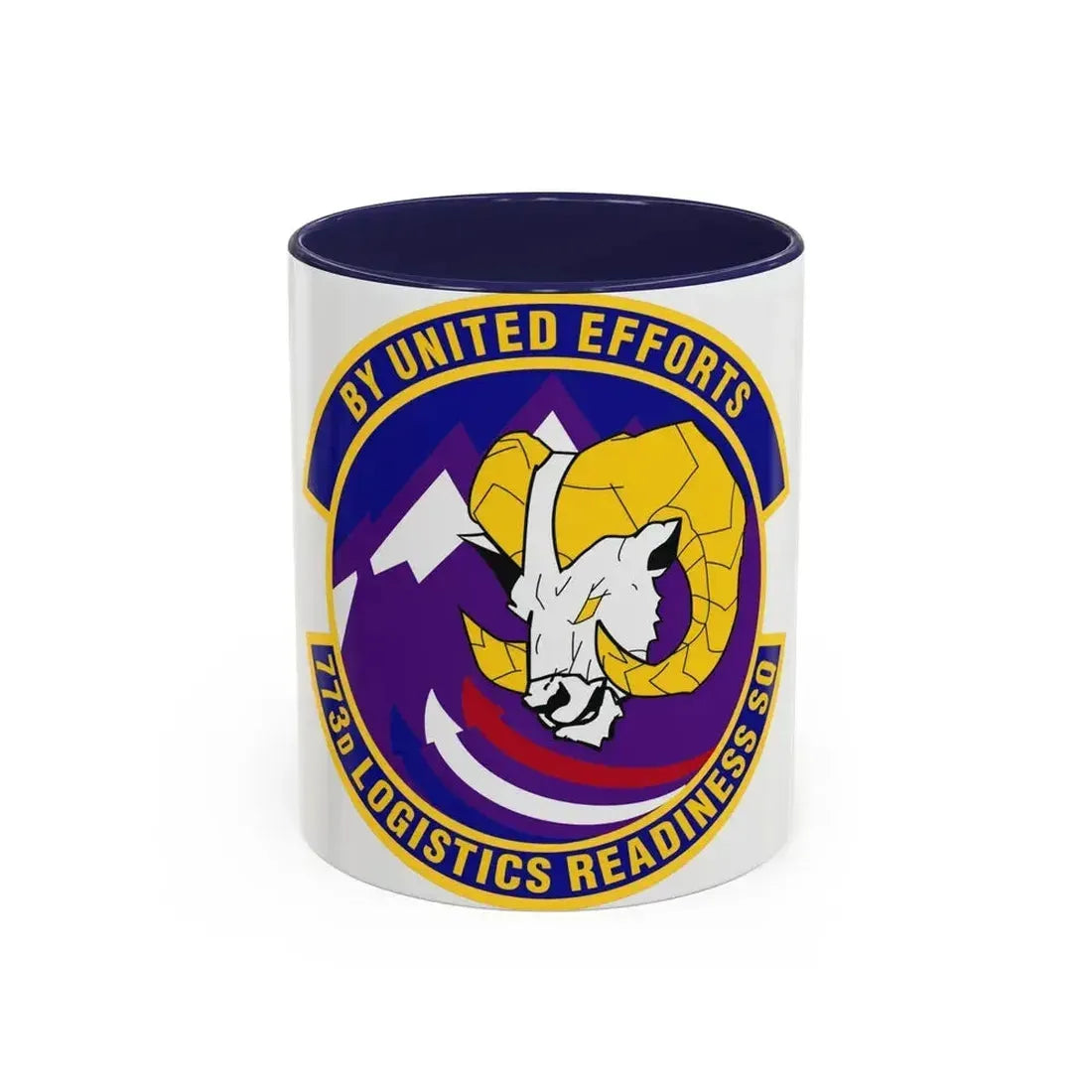 773 Logistics Readiness Squadron PACAF (U.S. Air Force) Accent Coffee Mug 11oz Navy - Go Mug Yourself